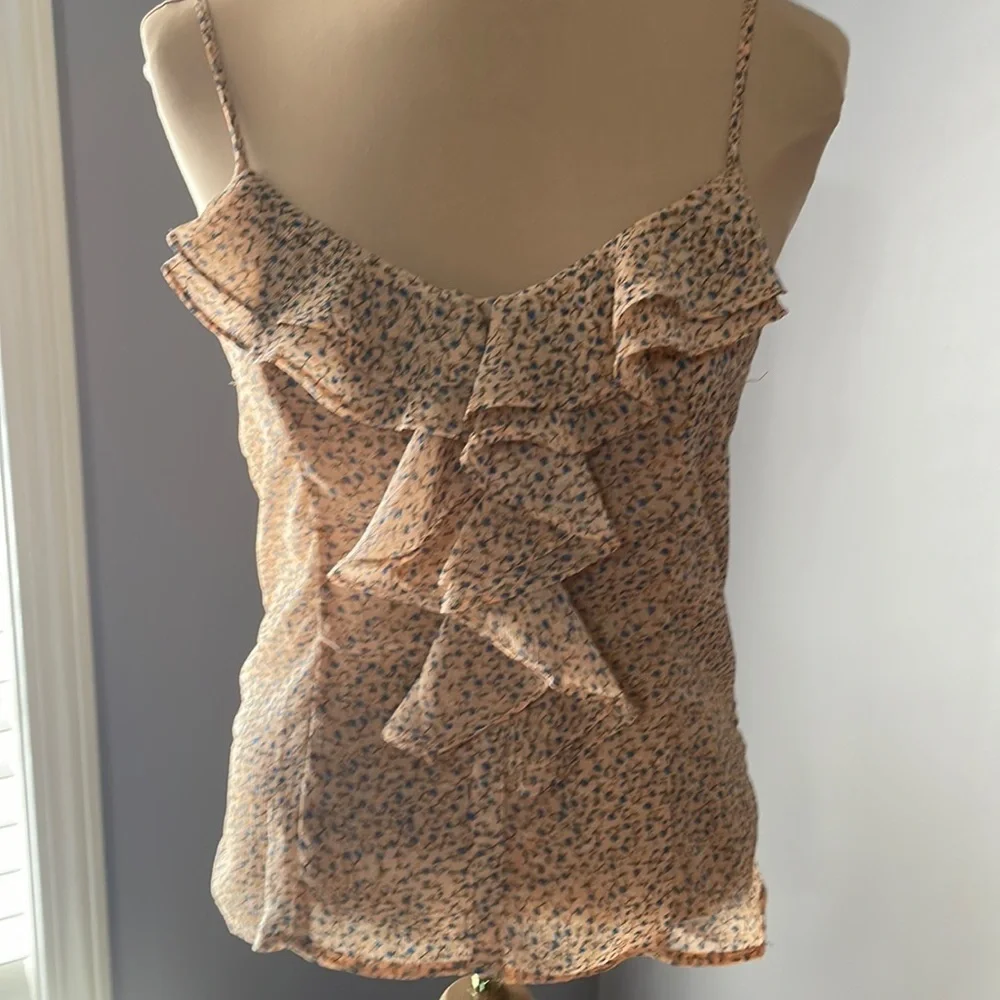 Forever 21 Floral Camisole L with Zippered back - Picture 4 of 10